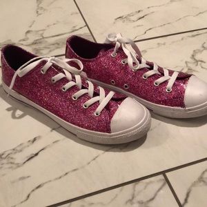 Converse All Star Chuck Taylor Pink Glitter Size 8